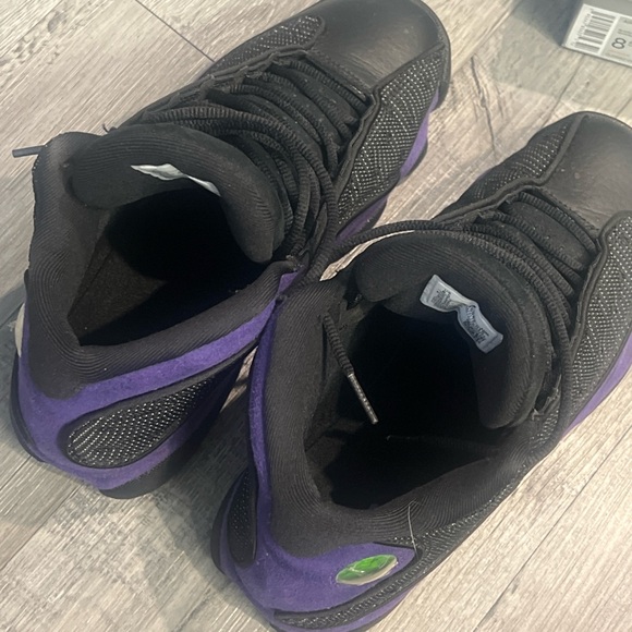 Jordan 13 Retro Black/Court Purple - Picture 7 of 8